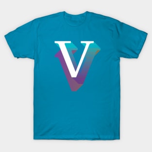 Letter V T-Shirt